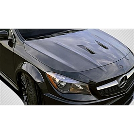 Extreme Dimensions Hood - Gloss Carbon Fiber Black - 112025