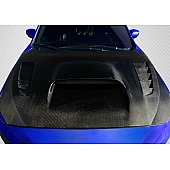 Extreme Dimensions Hood - Gloss Carbon Fiber Black - 109931