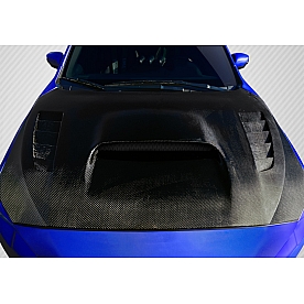Extreme Dimensions Hood - Gloss Carbon Fiber Black - 109931