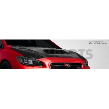 Extreme Dimensions Hood - Gloss Carbon Fiber Black - 109931-1