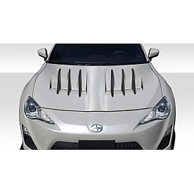 Extreme Dimensions Hood - Fiberglass Black - 109973