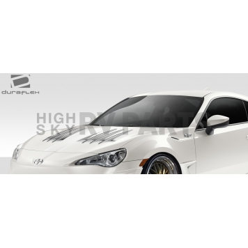 Extreme Dimensions Hood - Fiberglass Black - 109973-1