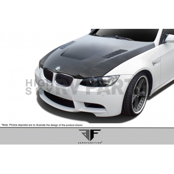 Extreme Dimensions Hood - Gloss Carbon Fiber Black - 108932-1