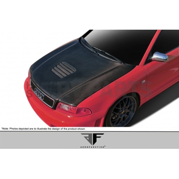 Extreme Dimensions Hood - Gloss Carbon Fiber Black - 108941-1