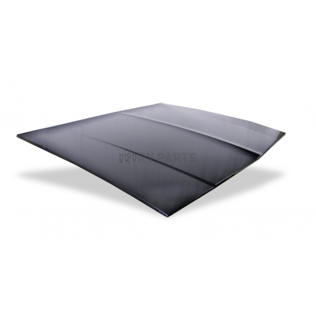 Harwood Fiberglass Hood NonScoop Fiberglass Black 23100