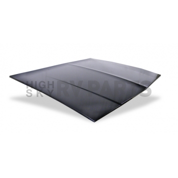 Harwood Fiberglass Hood - Non-Scoop Fiberglass Black - 23100