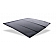 Harwood Fiberglass Hood - Non-Scoop Fiberglass Black - 23100