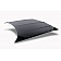Harwood Fiberglass Hood - Non-Scoop Fiberglass Black - 23100