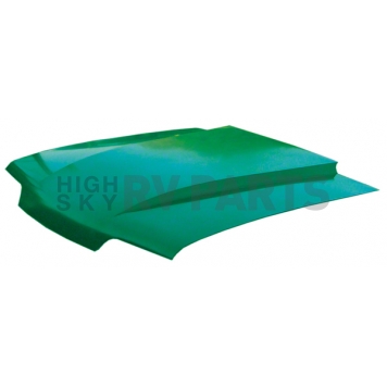 Goodmark Industries Hood - Steel Green Cowl Induction - FM200872