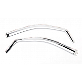 Putco Rainguard - Chrome Plated Plastic Set Of 2 - 480240
