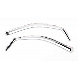 Putco Rainguard - Chrome Plated Plastic Set Of 2 - 480240