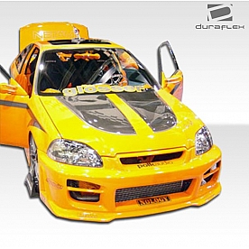 Extreme Dimensions Ground Effects Kit - Primered Fiberglass Reinforced Plastics 4-Piece - 110468