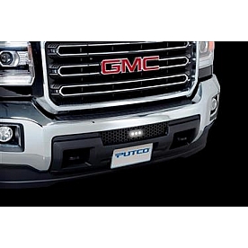 Putco Bumper Grille Insert Punch  Black Stainless Steel - 88196L