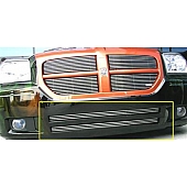 T-Rex Truck Products Bumper Grille Insert Horizontal Bar Polished Silver Billet Aluminum - 25473