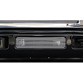 T-Rex Truck Products Bumper Grille Insert Horizontal Bar Polished Silver Billet Aluminum - 25561