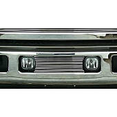T-Rex Truck Products Bumper Grille Insert Horizontal Bar Polished Silver Billet Aluminum - 25562