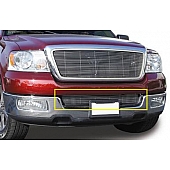 T-Rex Truck Products Bumper Grille Insert Horizontal Bar Polished Silver Billet Aluminum - 25552
