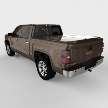 UnderCover Tonneau Cover Hard Tilt-Up Brownstone Metallic ABS Composite - 1136LGWX-1