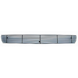Street Scene Bumper Grille Insert Black Aluminum - 95085222