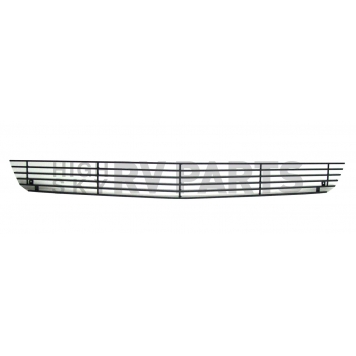 Street Scene Bumper Grille Insert Black Aluminum - 95085223