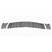 Street Scene Bumper Grille Insert Black Aluminum - 95085731