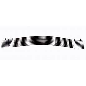 Street Scene Bumper Grille Insert Black Aluminum - 95085731