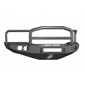 Road Armor Bumper Stealth Lonestar 1-Piece Design Steel Black - 44065BNW