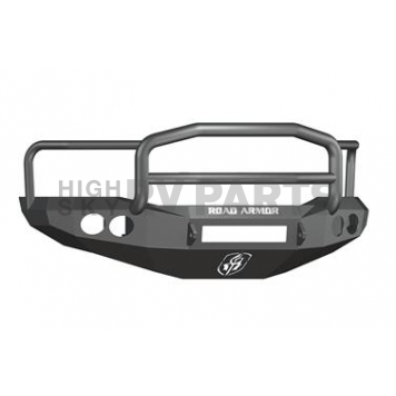 Road Armor Bumper Stealth Lonestar 1-Piece Design Steel Black - 44075BNW