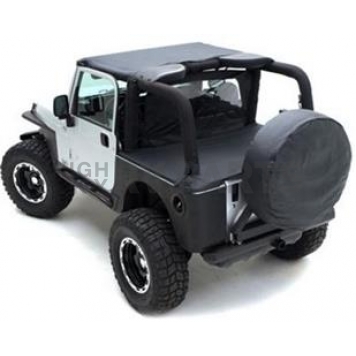 Smittybilt Soft Top - Black Denim Standard Top Vinyl - 90815
