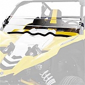 Kolpin Windshield - Half-Fixed Polycarbonate Clear - 2785