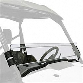 Kolpin Windshield - Half-Fixed Polycarbonate Clear - 2787