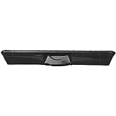 Harwood Fiberglass Bumper Racer 1-Piece Black - 14560