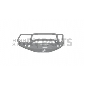 Road Armor Bumper Stealth Lonestar 1-Piece Design Steel Natural - 4091F5Z