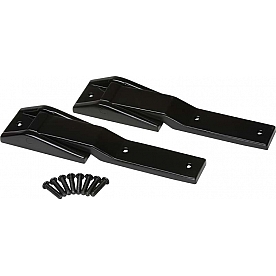 Kentrol Tailgate Hinge - Powder Coated Stainless Steel Black Set Of 2 - 50478
