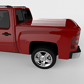 UnderCover Tonneau Cover Hard Tilt-Up Victory Red ABS Composite - 1066L74