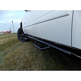 N-Fab Nerf Bar 3 Inch Steel Round - C0780CC