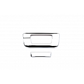 Putco Tailgate Handle Cover - ABS Plastic Silver - 401089