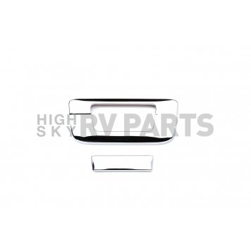 Putco Tailgate Handle Cover - ABS Plastic Silver - 401089