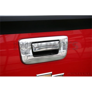Putco Tailgate Handle Cover - ABS Plastic Silver - 401089-1