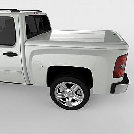 UnderCover Tonneau Cover Hard Tilt-Up Sheer Silver ABS Composite - 1066LGGZ