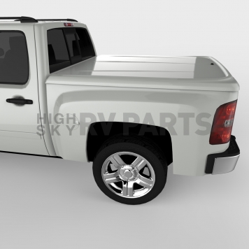 UnderCover Tonneau Cover Hard Tilt-Up Sheer Silver ABS Composite - 1066LGGZ