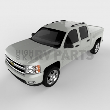 UnderCover Tonneau Cover Hard Tilt-Up Sheer Silver ABS Composite - 1066LGGZ-2