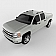 UnderCover Tonneau Cover Hard Tilt-Up Sheer Silver ABS Composite - 1066LGGZ