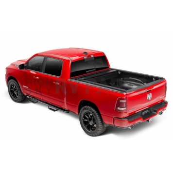 Retrax Tonneau Cover Hard Power Retractable Black Matte Aluminum - T90335-2