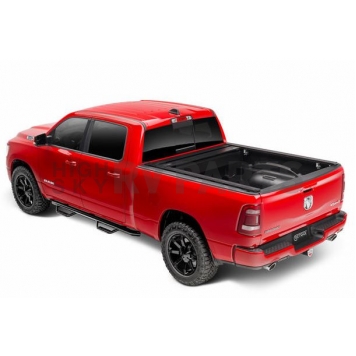 Retrax Tonneau Cover Hard Power Retractable Black Matte Aluminum - T90336-2