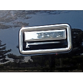 TFP (International Trim) Tailgate Handle Cover - Stainless Steel Silver - 414