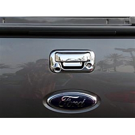 TFP (International Trim) Tailgate Handle Cover - ABS Plastic Silver - 408CAVT