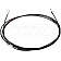 Dorman (OE Solutions) Trunk Lid Release Cable 912702
