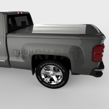 UnderCover Tonneau Cover Hard Tilt-Up Iridium Metallic ABS Composite - 1126LGXG