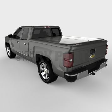 UnderCover Tonneau Cover Hard Tilt-Up Iridium Metallic ABS Composite - 1126LGXG-1